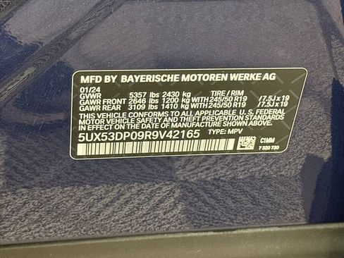 Used 2024 BMW X3 xDrive30i w/ Convenience Package AWD/4WD image 37