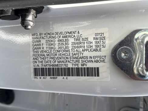 Used 2021 Honda CR-V EX-L image 22