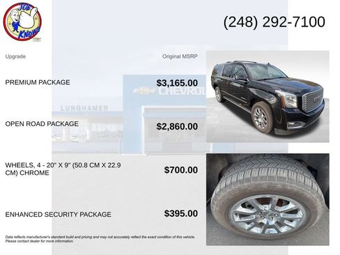 Used 2015 GMC Yukon XL Denali w/ Premium Package AWD/4WD image 5