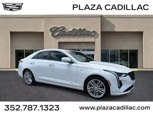 Certified 2021 Cadillac CT4 Premium Luxury w/ Climate Package RWD image 1