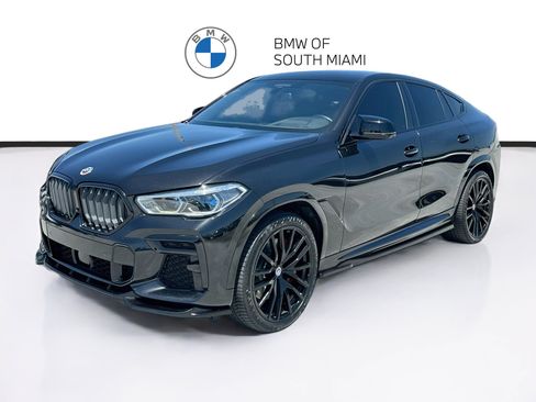 Used 2023 BMW X6 M50i w/ Executive Package AWD/4WD image 3