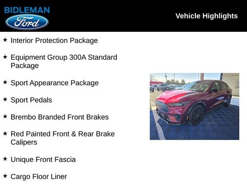 Used 2025 Ford Mustang Mach-E Premium w/ Sport Appearance Package image 8