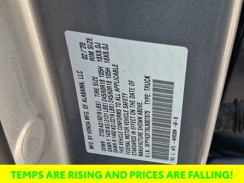 Used 2020 Honda Ridgeline RTL-E image 23