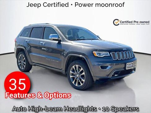 Certified 2018 Jeep Grand Cherokee Overland image 1