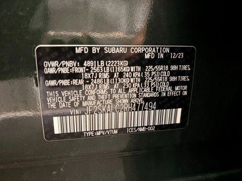 Used 2024 Subaru Forester Limited AWD/4WD image 19
