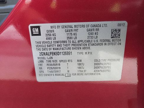 Used 2013 Chevrolet Equinox LTZ FWD image 14