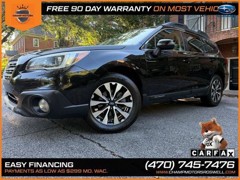 Used 2016 Subaru Outback 2.5i Limited AWD/4WD image 1