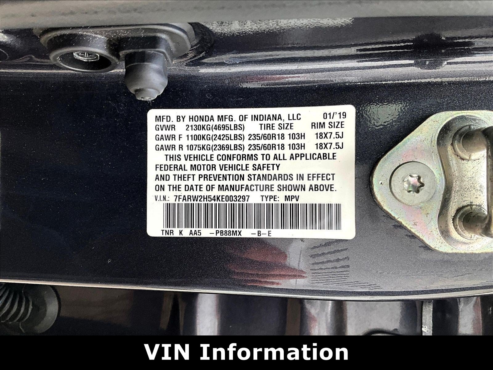 Used 2019 Honda CR-V EX image 18
