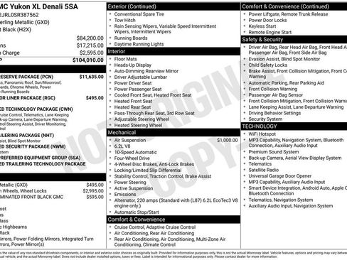 Used 2025 GMC Yukon XL Denali w/ Denali Reserve Package AWD/4WD image 5