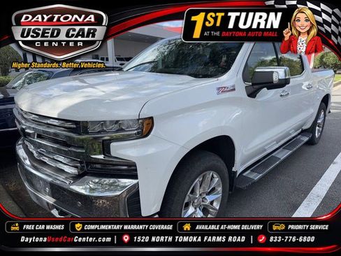Used 2021 Chevrolet Silverado 1500 LTZ w/ LTZ Premium Package AWD/4WD image 1