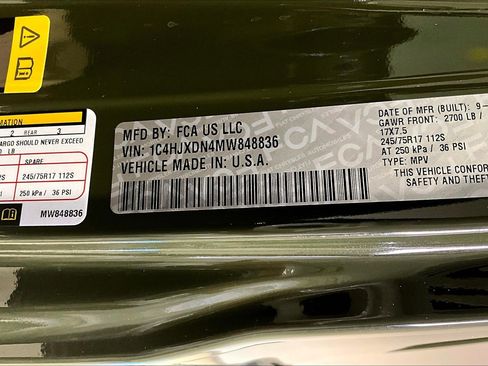 Used 2021 Jeep Wrangler Unlimited Sport image 18