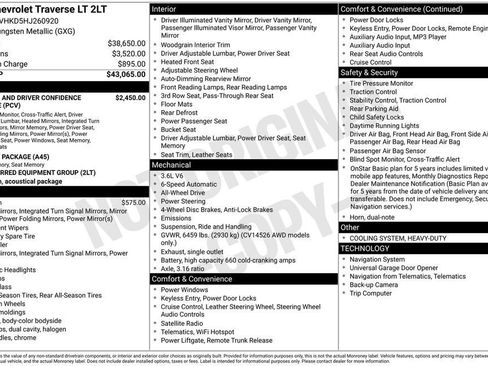 Used 2017 Chevrolet Traverse LT image 11