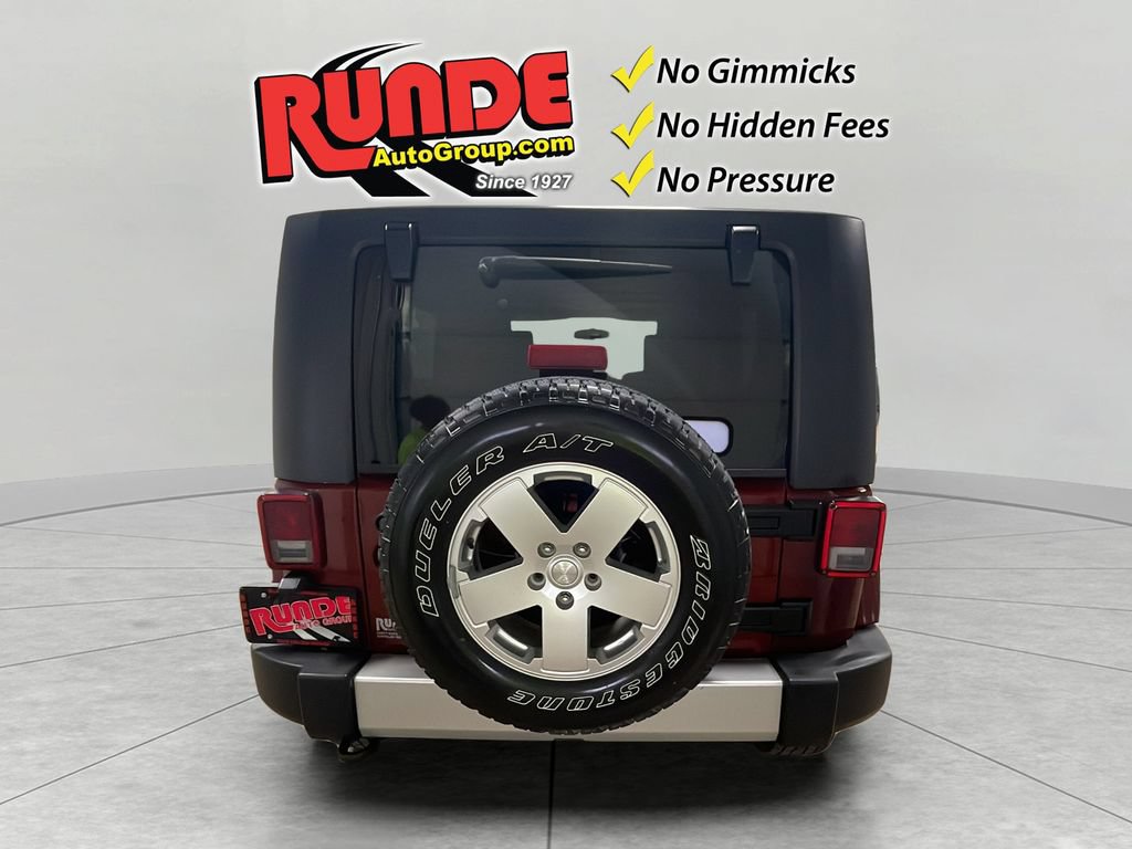 Used 2009 Jeep Wrangler Unlimited Sahara AWD/4WD image 6