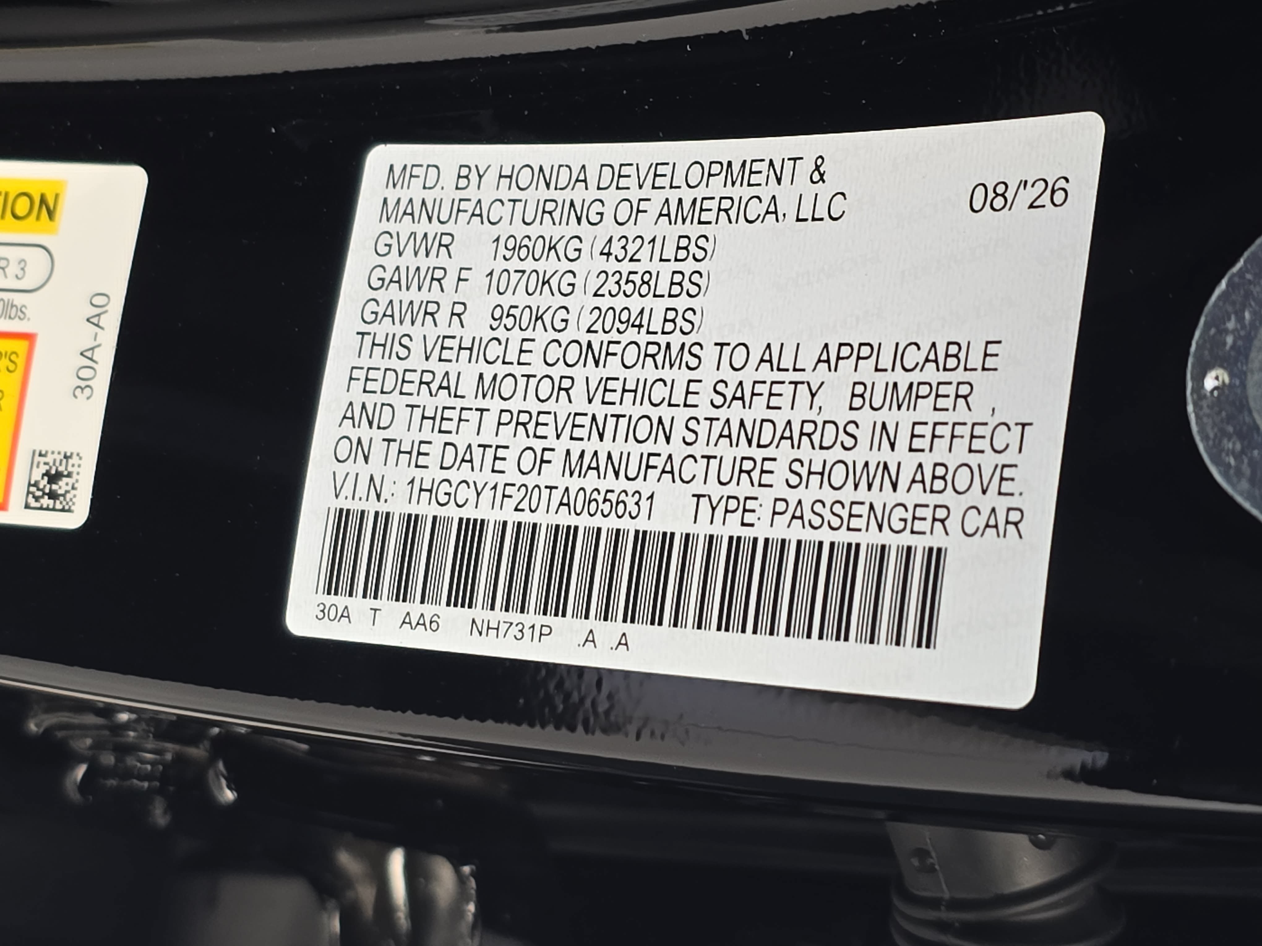 New 2026 Honda Accord LX image 34