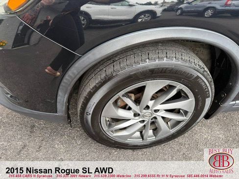 Used 2015 Nissan Rogue SL w/ SL Premium Package AWD/4WD image 9