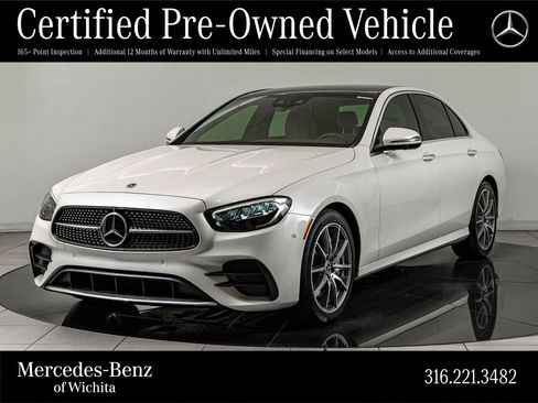 Used 2022 Mercedes-Benz E 450 4MATIC Sedan image 1