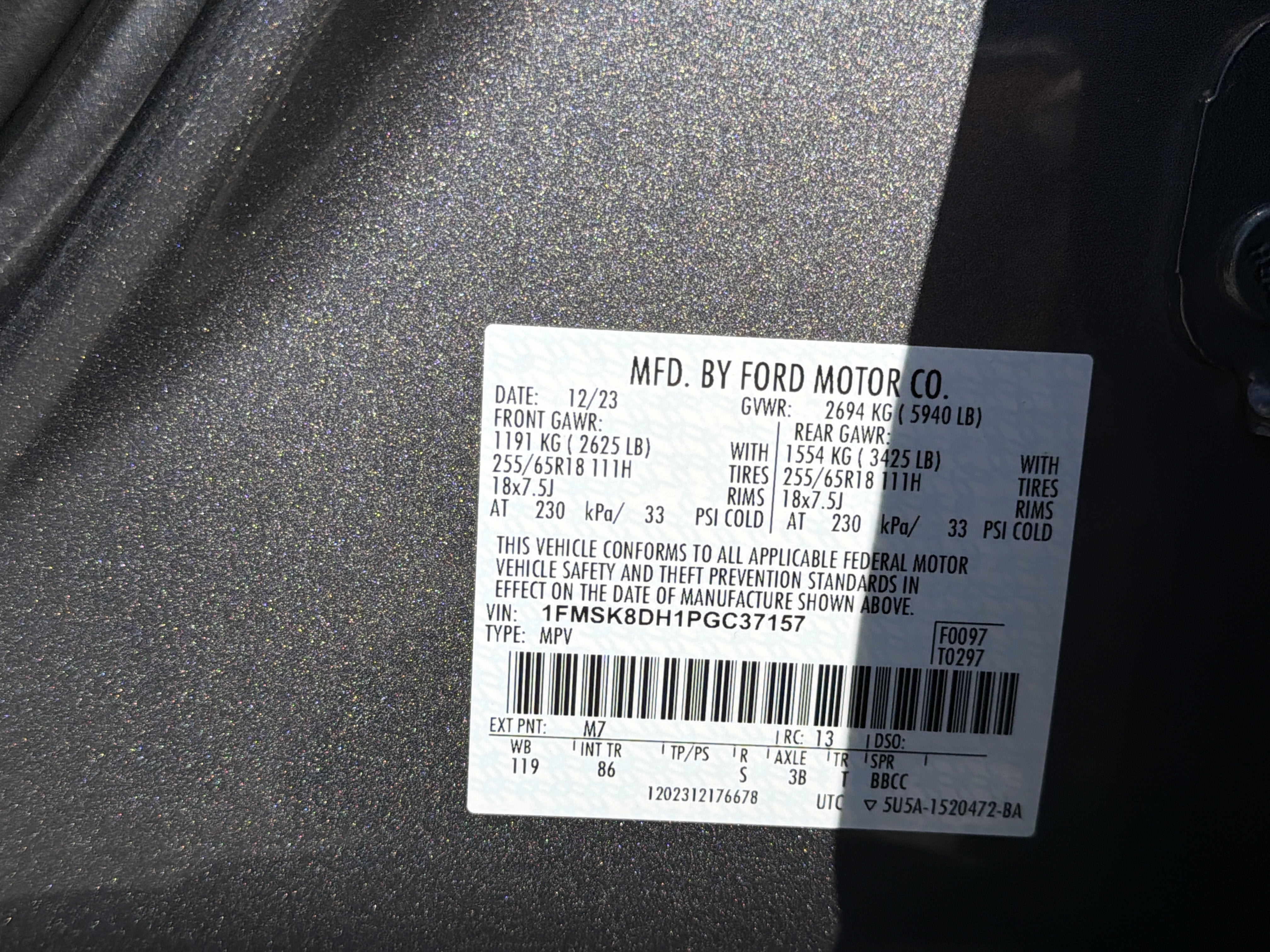 Used 2023 Ford Explorer XLT AWD/4WD image 28
