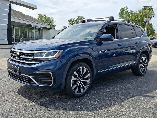 Used 2021 Volkswagen Atlas SEL R-Line AWD/4WD image 3