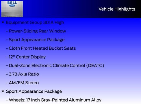 New 2026 Ford Ranger XLT w/ Equipment Group 301A High image 13