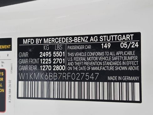 Certified 2024 Mercedes-Benz CLE 450 4MATIC Cabriolet image 34