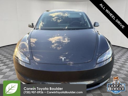 Used 2024 Tesla Model 3 Long Range AWD/4WD image 2