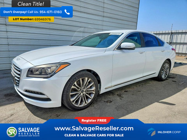 Used 2016 Hyundai Genesis 3.8 RWD image 1