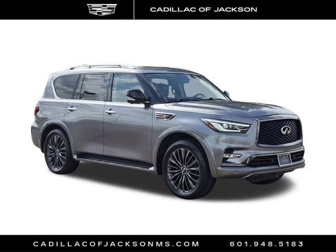 Used 2021 INFINITI QX80 Premium Select w/ Cargo Package AWD/4WD image 3