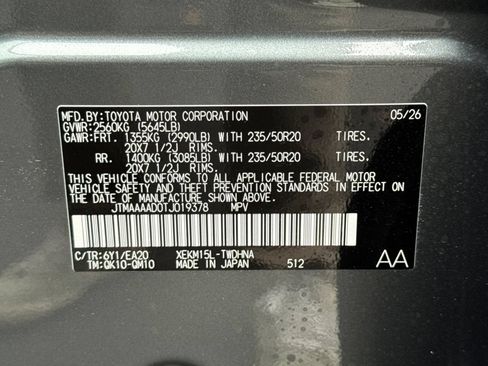 New 2026 Toyota C-HR AWD/4WD image 34