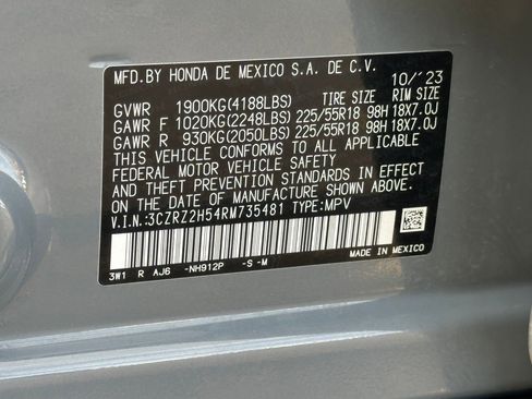 Used 2024 Honda HR-V Sport image 28