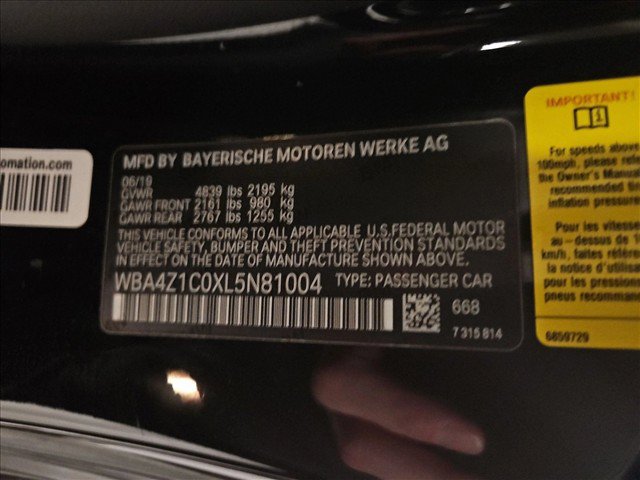 Used 2020 BMW 430i Convertible w/ Convenience Package RWD image 25