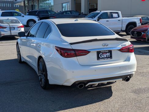 Used 2019 INFINITI Q50 Red Sport 400 w/ Sensory Package RWD image 8