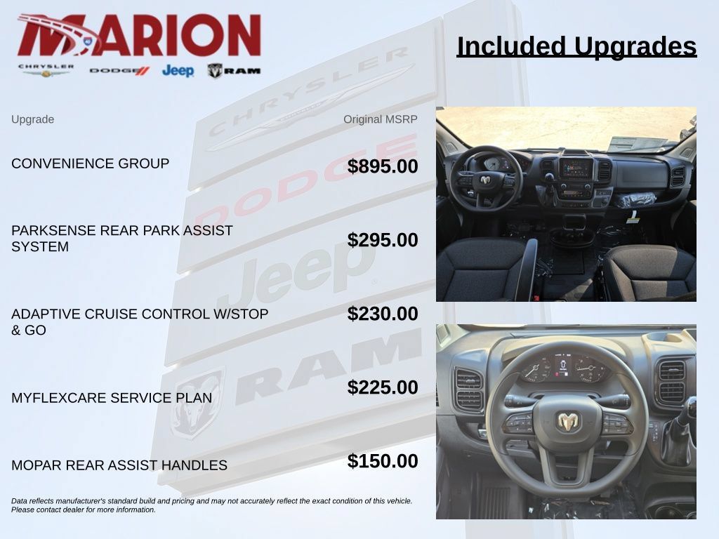 New 2026 RAM ProMaster 2500 w/ Convenience Group FWD image 8