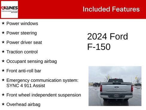 Used 2024 Ford F150 XLT w/ Mobile Office Package AWD/4WD image 4