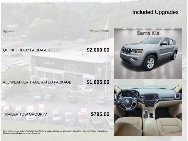 Used 2017 Jeep Grand Cherokee Laredo w/ Quick Order Package 23E AWD/4WD image 6