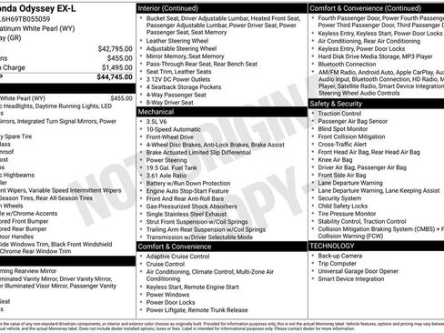 Certified 2026 Honda Odyssey EX-L image 18