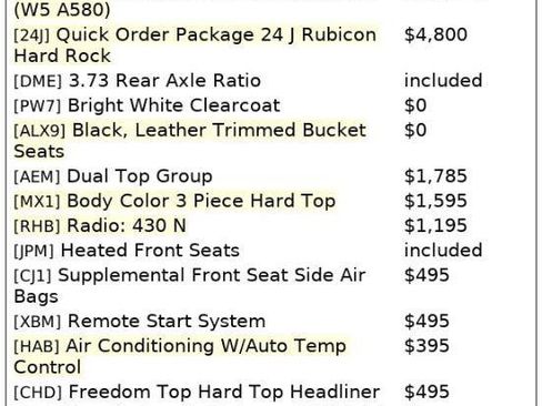 Used 2016 Jeep Wrangler Unlimited Rubicon AWD/4WD image 4