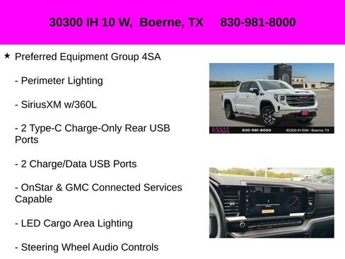 Used 2023 GMC Sierra 1500 SLT w/ SLT Premium Package AWD/4WD image 34