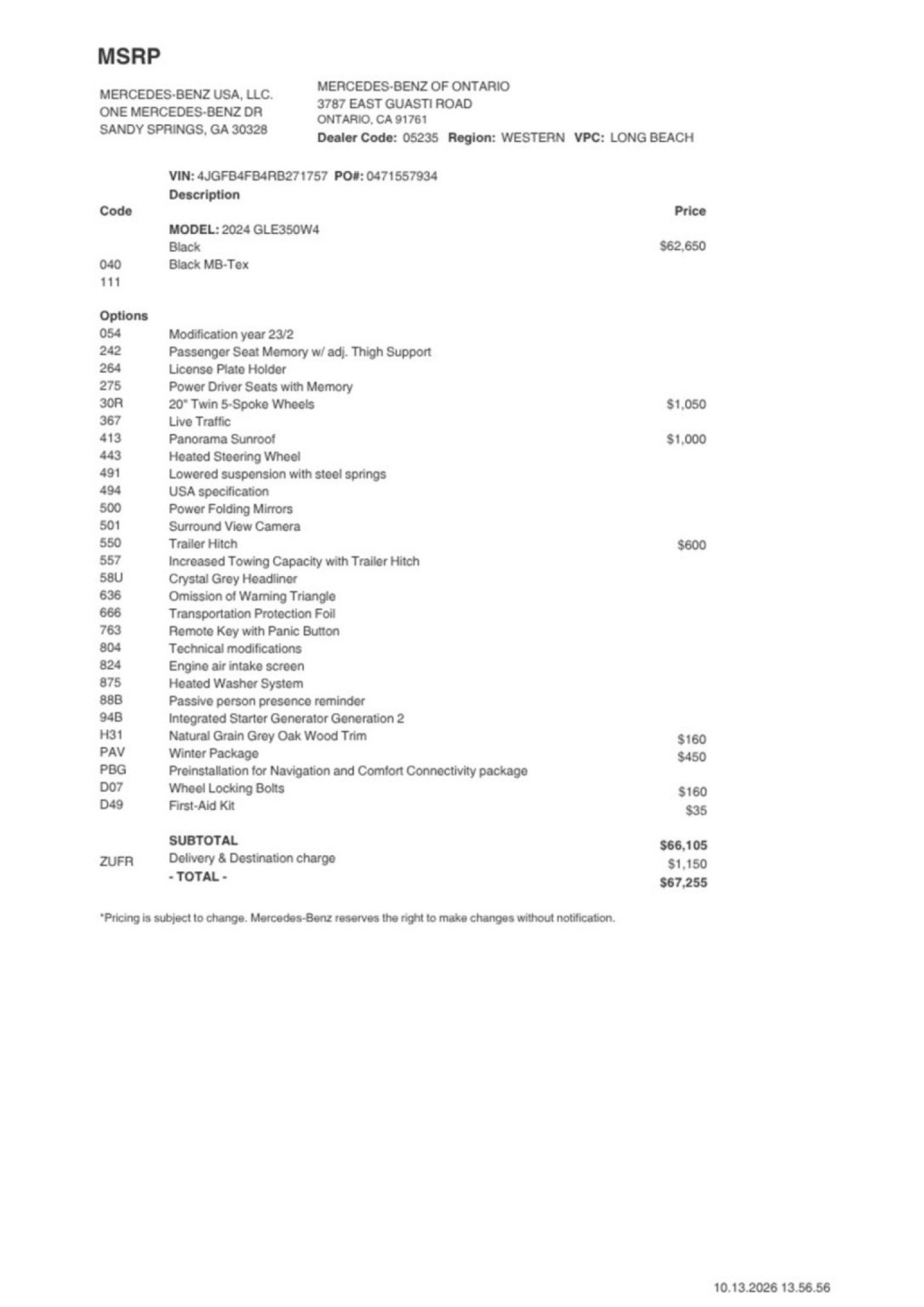 Certified 2024 Mercedes-Benz GLE 350 4MATIC image 2
