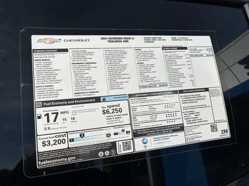 New 2024 Chevrolet Silverado 1500 LT Trail Boss w/ LPO, Dark Essentials Package image 16