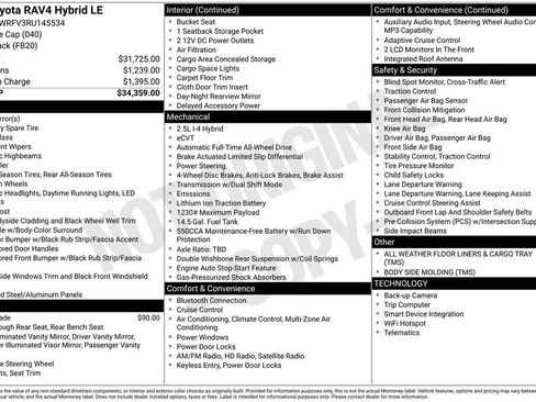Used 2024 Toyota RAV4 LE image 34