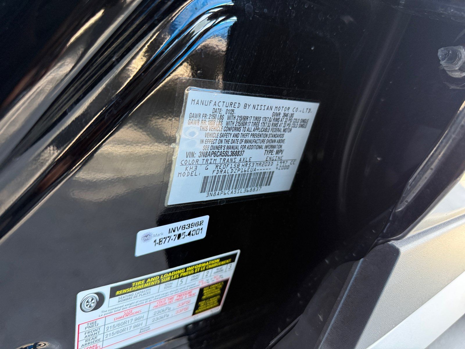Used 2025 Nissan Kicks SV FWD image 23