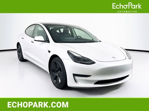 Used 2021 Tesla Model 3 Long Range AWD/4WD image 1