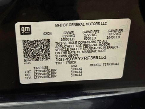 Used 2024 GMC Sierra 3500 Denali Ultimate AWD/4WD image 31