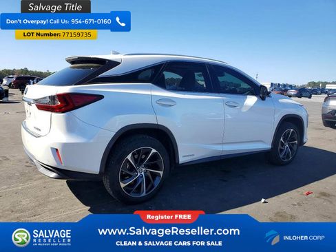 Used 2018 Lexus RX 450h AWD w/ Luxury Package image 4