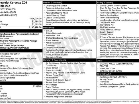 Used 2024 Chevrolet Corvette Z06 image 11