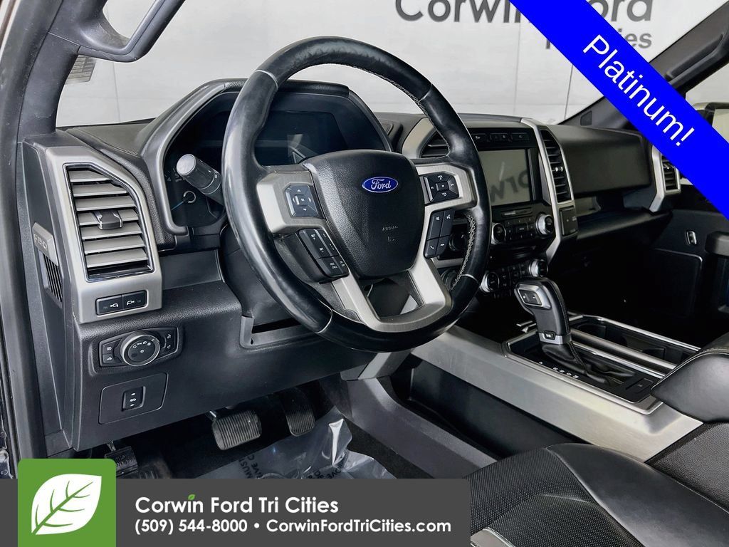 Used 2017 Ford F150 Platinum w/ Technology Package AWD/4WD image 3