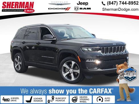 Certified 2022 Jeep Grand Cherokee Limited 4xe AWD/4WD image 1
