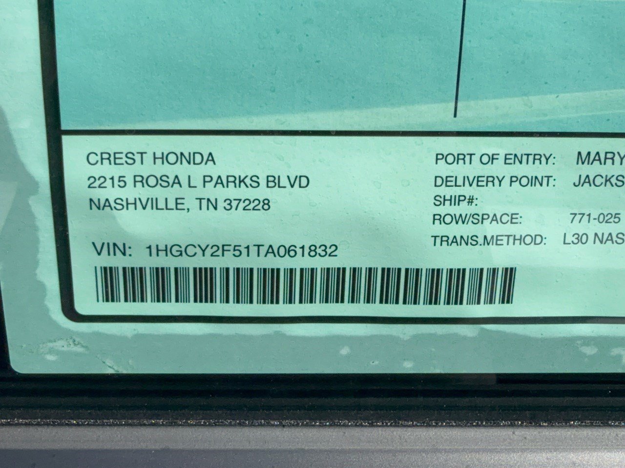 New 2026 Honda Accord Sport image 31