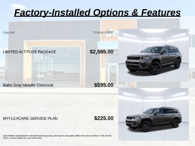 New 2026 Jeep Grand Cherokee L Limited w/ Limited Altitude Package AWD/4WD image 7