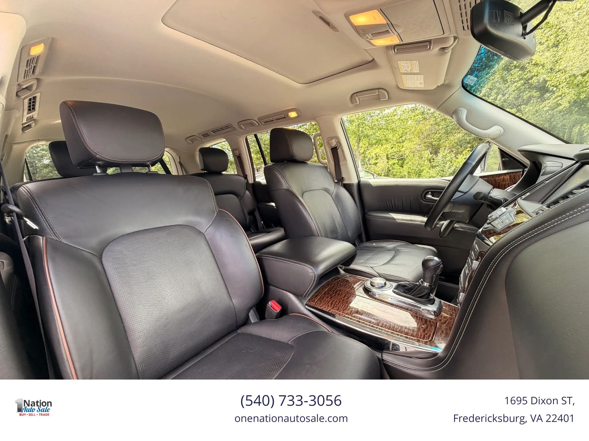 Used 2017 Nissan Armada Platinum w/ Captain Seat Package AWD/4WD image 17